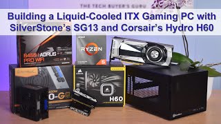 The 1500 MiniITX Gaming PC Build  Assembly Guide feat SilverStones SG13 and Corsairs Hydro H60 [upl. by Orten414]