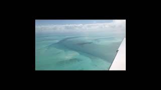 Landing in Eleuthera Bahamas thepilotadventure1038 shorts bahamas aviation [upl. by Eiuol]