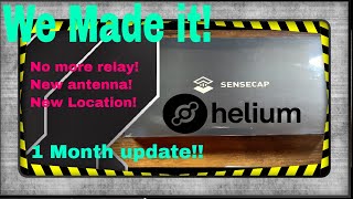 Sensecap M1 Miner Update 1 Month Completed Fixed our relayed status and more [upl. by Wilser]