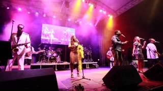 Sheyla Bonnick songs of Boney M  Rivers of Babylon Áporka Napok 2015 Hungary [upl. by Dekeles]