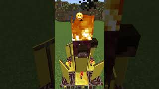 Creating Magical Stuff vs Destroying Emoji Reaction meme minecraft shorts [upl. by Elata320]