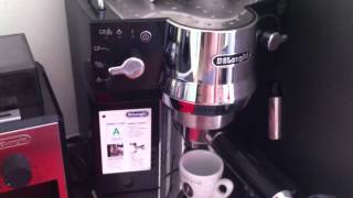 Delonghi 820 b coffeemachine [upl. by Eidoj43]