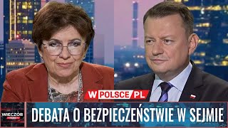 M BŁASZCZAK O DEBACIE O BEZPIECZEŃSTWIE WieczórWPolsce 13062024 [upl. by Shae824]