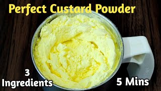 Custard Powder RecipeHow to make Custard powder at homeVannila Custard PowderRamadan recipes [upl. by Latsyrd142]