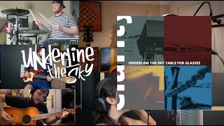 Underline The Sky  Table For Glasses Jimmy Eat World Cover [upl. by Maddocks]