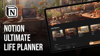 How to Organize and Plan your Life in Notion  Ultimate Life Planner Notion Template [upl. by Atnoed462]