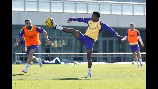 Real Madrid Training 3 Feb Live Training for Atletico Madrid✅Rest ❌TBO Militao Alaba Rudiger [upl. by Lahcsap]