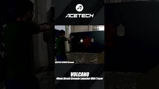 ACETECH Volcano Grenade Launcher wBuiltIn Rechargeable Tracer Unit Showcase  RedWolf Airsoft RWTV [upl. by Nacnud26]