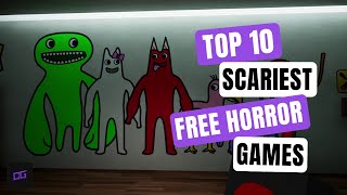 Top 10 Scariest Free Horror Games on Steam 2024 [upl. by Yule390]