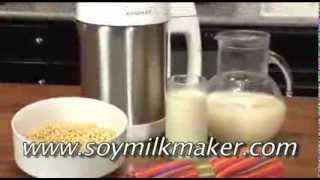 how to make soy milk [upl. by Cohbath382]