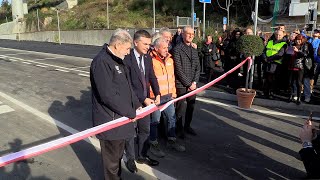 Aperta la nuova strada di collegamento Brin Campasso [upl. by Eed180]