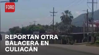 Se registra nueva Balacera en Culiacán Sinaloa  Las Noticias [upl. by Adiana487]