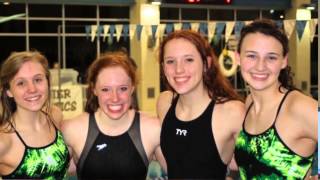 2014 North Hall Swim Team Highlights [upl. by Kazmirci]