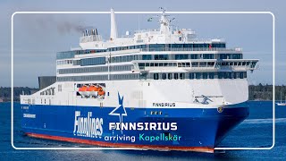 Finnsirius Arrival to Kapellskär [upl. by Finley]