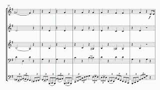 Im tiefen Keller Tuba Solo  Brass Quintet Sheet Music [upl. by Yttig]