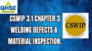 CSWIP 31 Course Preparation chapter 3 With Hydrogen diffusion video at end [upl. by Freberg]