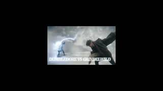 DUMBLEDORE VS GRINDELWALD AND DUMBLEDORE VS VOLDEMORT harrypottervoldemort dumbledoreshortsedit [upl. by Menedez38]