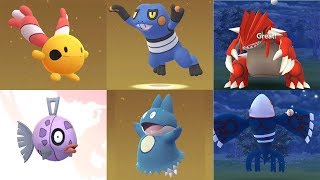 CATCH SHINY FEEBAS amp EGGS CHINGLING CROAGUNK MUNCHLAX  LEGENDARY POKÉMON KYOGRE amp GROUDON [upl. by Shue517]