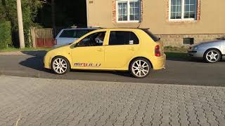 Fabia rs tdi 300hp sound exhaust tdi power [upl. by Dudden]