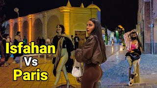 IRAN  Luxury Street in Isfahan 2023 Iranian NightLife Walking Vlog ایران [upl. by Nnazil]