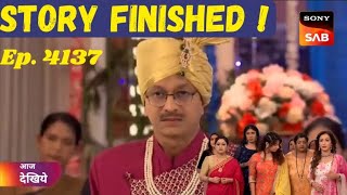 NEW Taarak Mehta ka ooltah chashmah Episode 4137 Today Full episode REVIEW  Disappointed News 😔 [upl. by Ahsimac]