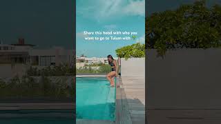 Check out this beautiful Tulum hotel tulum mexico shortsviral travel [upl. by Yert]