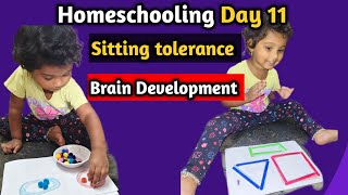 పిల్లలకి brain development activities ఇలా చేయించండి  Homeschooling [upl. by Lebazej]