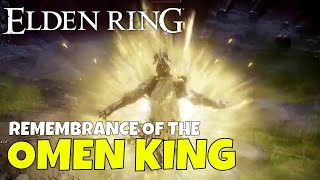 Elden Ring What to do with Remembrance of the Omen King [upl. by Arlin]