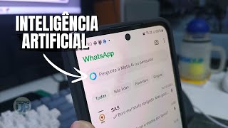 WhatsApp Recebe Atualização com Inteligência Artificial e outras Novidades [upl. by Willing499]