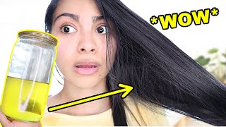 How I Use GREEN TEA RINSE on my hair to increase HAIR GROWTH stop hair shedding [upl. by Euqinay730]