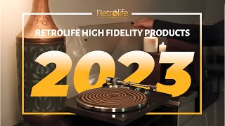 Retrolife High Fidelity Turntable HQKZ006 Shows the Perfect Album Art [upl. by Acsecnarf]