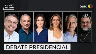 Acompanhe o debate entre os candidatos à Presidência da República [upl. by Erual]