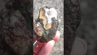 Memorise nature beach agate agatehunting agatestone minerals rockhounding roche [upl. by Garrek159]