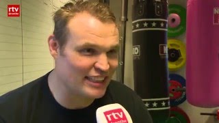 Reünie K1reuzen Remy Bonjasky geeft clinic in vechtschool Sem Schilt [upl. by Ahsenrad]