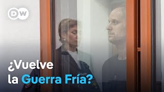 Rusia condena al periodista estadounidense Evan Gershkovich a 16 años de cárcel por espionaje [upl. by Ravaj]