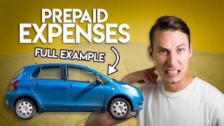 How Prepaid Expenses Work  Adjusting Entries [upl. by Wiese]