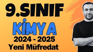 9Sınıf KİMYA  20242025 Yeni Müfredat  Başlıyoruz [upl. by Nowed]