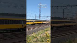 DPB Rail Infra Service GmbHVectron 1293905 at Praha Liben on hire to Regiojet regiojet DPBRail [upl. by Atirres578]