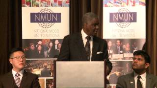 NMUN•NY 2015 Conference A Keynote [upl. by Hanavas569]