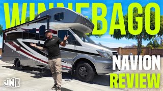 Is the Winnebago Navion on the Mercedes Sprinter Chassis Worth the    Full Class B RV Review [upl. by Savdeep]