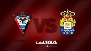 Resumen de CD Mirandés 21 UD Las Palmas  HD [upl. by Anemij]