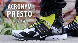 Acronym X Nike Presto Mid Dynamic Yellow Review [upl. by Ycart]