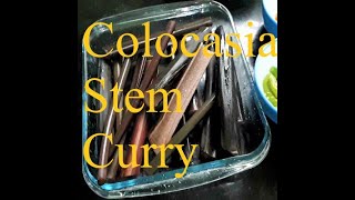 കണ്ണൻ ചേമ്പ് തണ്ട് കറിColocasia Stem CurryZ7PASSINGSHOW [upl. by Bat]