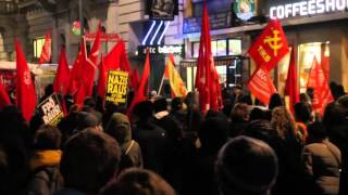 Demo gegen Wiener Akademikerball 2016 [upl. by Nolahs161]