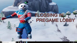 FLOSSING IN PREGAME LOBBY KIDS GET SALTY [upl. by Malamut]