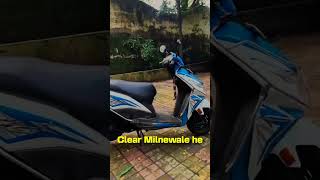 HONDA DIO BS4 2017 1 OWNER SALE AND PURCHASE VAASI EAST [upl. by Ediva]