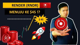 RENDER RNDR MENUJU KE 45  APAKAH TELAT UNTUK BELI   PREDIKSI HARGA RENDER TOKEN 2024 [upl. by Learsi]