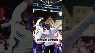 Wilde Stimmung beim Bayreuther Bürgerfest 🔥 [upl. by Burch469]