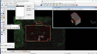 Microstation v8i Terrasolid v16  3D Building Modelling using LiDAR Data [upl. by Lertnek804]