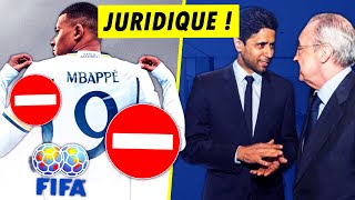 LE REAL INTERDIT DE RECRUTER MBAPPÉ  LE PSG VEUT UNE ACTION JURIDIQUE À LA FIFA 💪   ACTU FOOT [upl. by Nhoj]